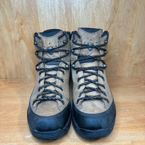 LOWA SPS Mid Women Size 9 Brown Leather Hiking Trail Boots Shoe Made In Germany - Picture 5 of 9